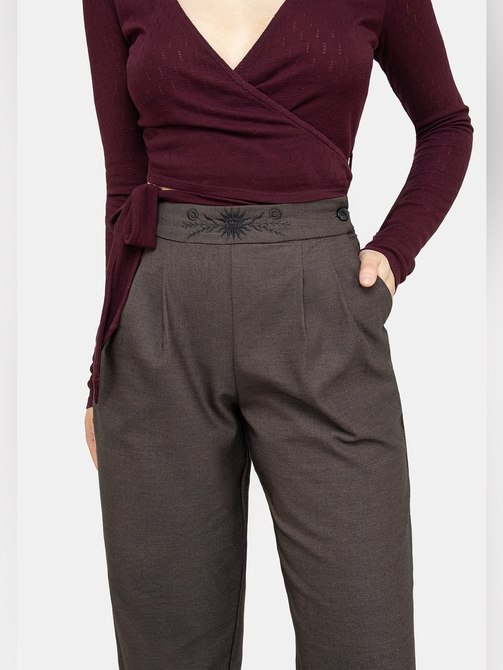 Disturbia | Mystic Embroidered Balloon Trousers